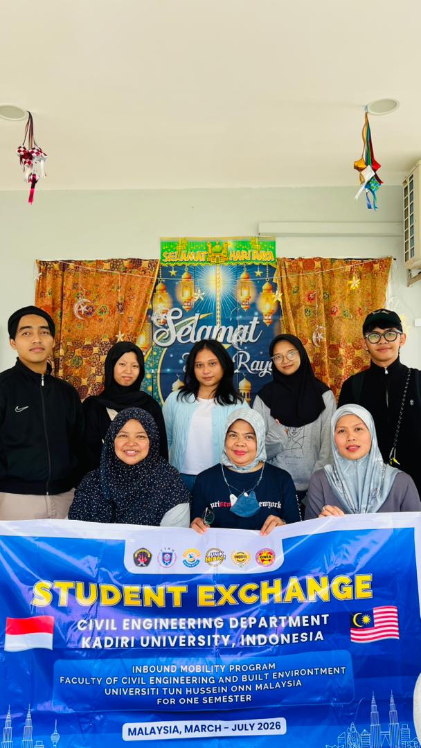 Expanding International Networks: Four Civil Engineering Students from Kadiri University Join the Inbound Mobility Program at UTHM Malaysia