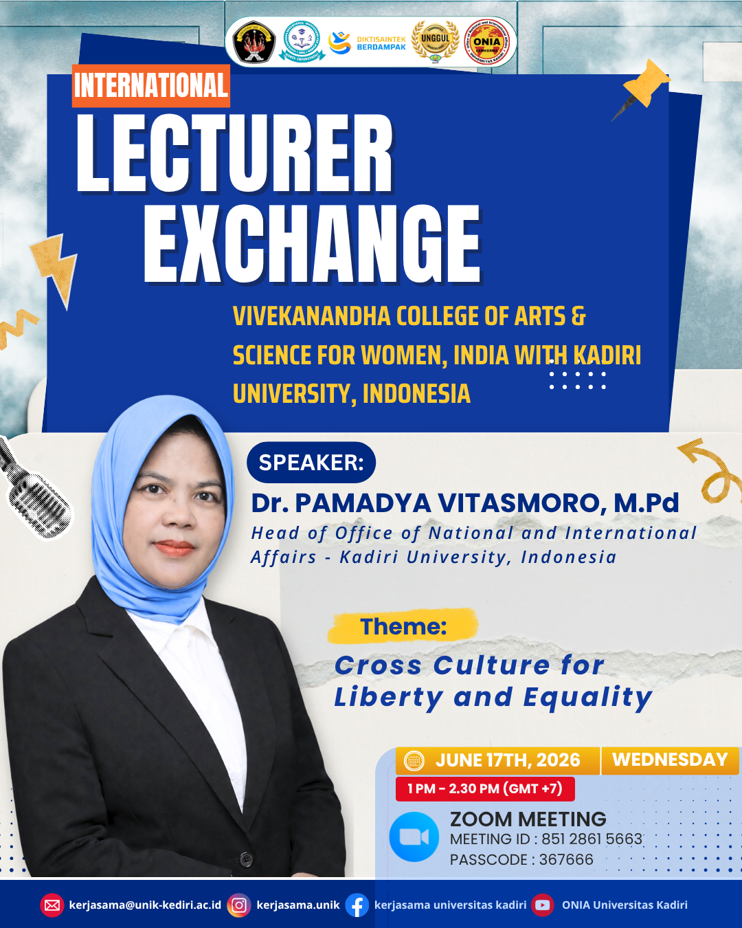 Strengthening Global Collaboration through the Lecturer Exchange Program